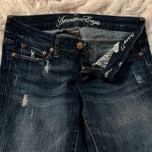 American eagle , skinny 77 jeans. Size 4 like new